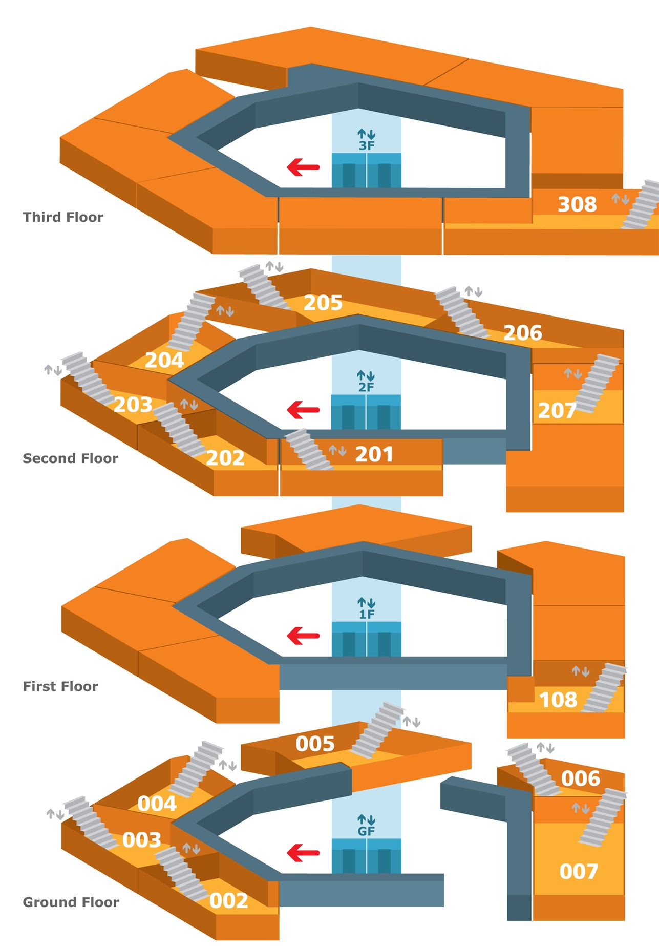 Circulation Way Finding Dar Al-Handasah - Insights - A look at Wayfinding in Sabah Al-Salem ...