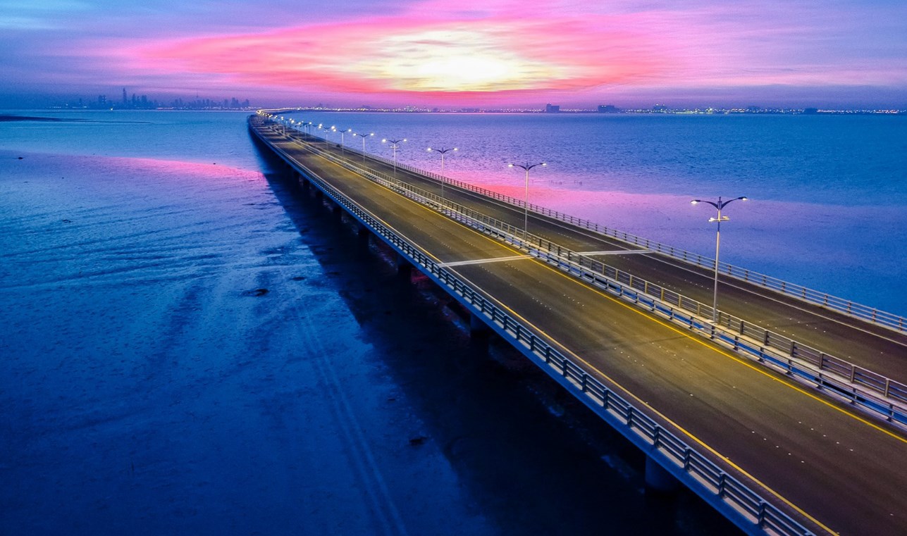 The Land Section of Kuwait’s Monumental Doha Link Opens to Commuters