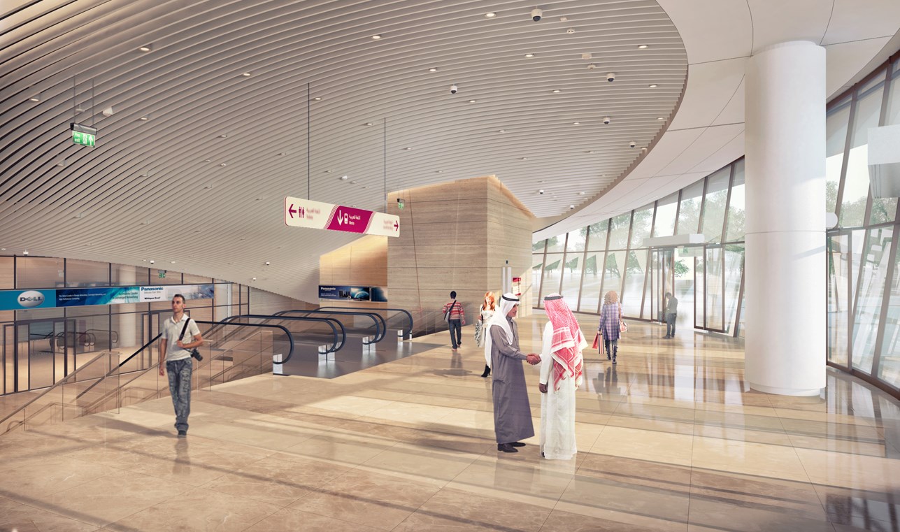 4 GSAS Stars for the Lusail Plaza’s LRT Station