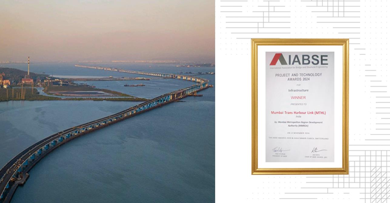 Mumbai Trans Harbour Link Wins Project and Technology Award at the 2024 IABSE Awards