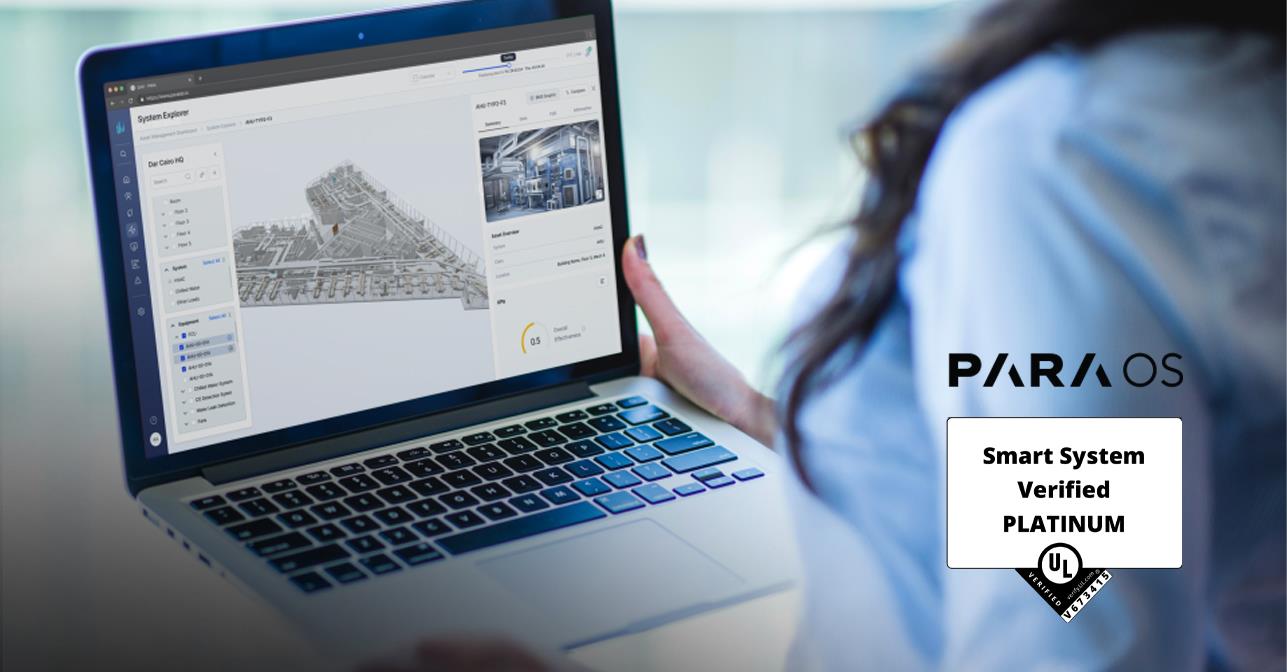 PARA OS awarded UL Smart System Verified Platinum Rating