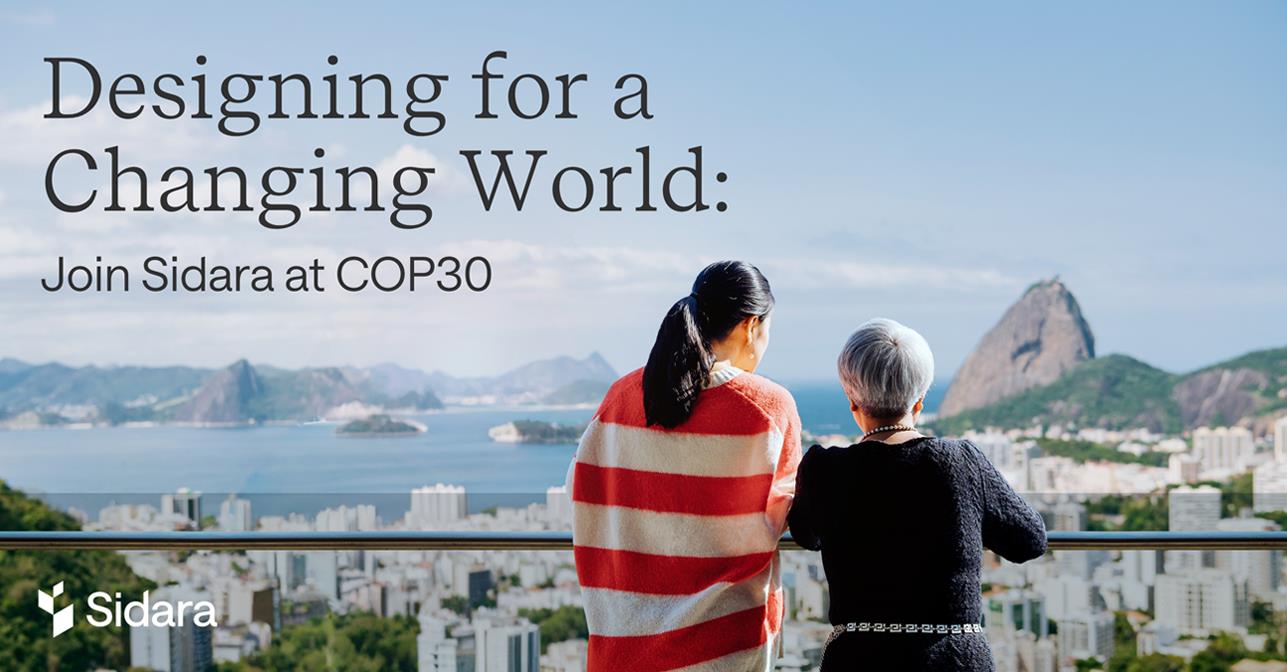 Dar and Sidara continue climate design advocacy at COP 30 Brazil 