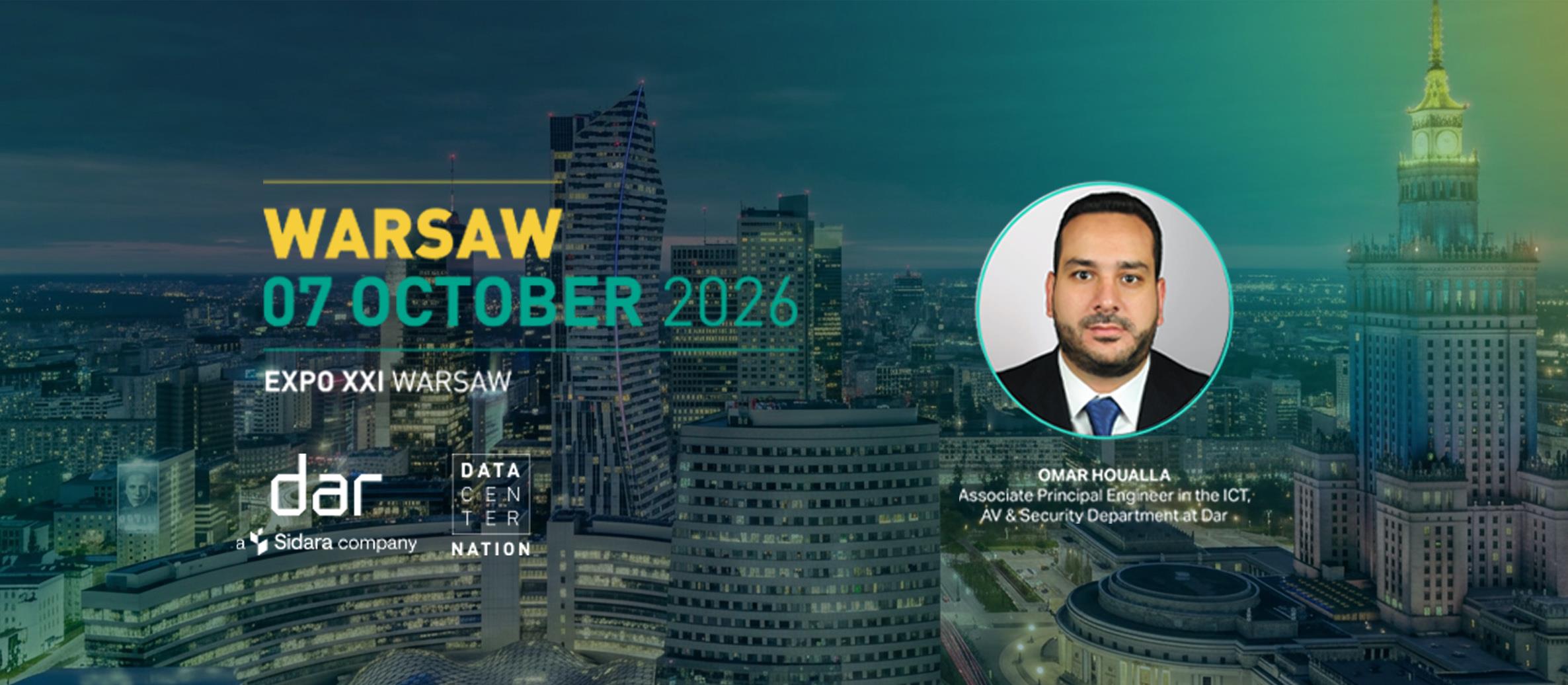 Dar to participate in Data Centre Nation Warsaw 2026