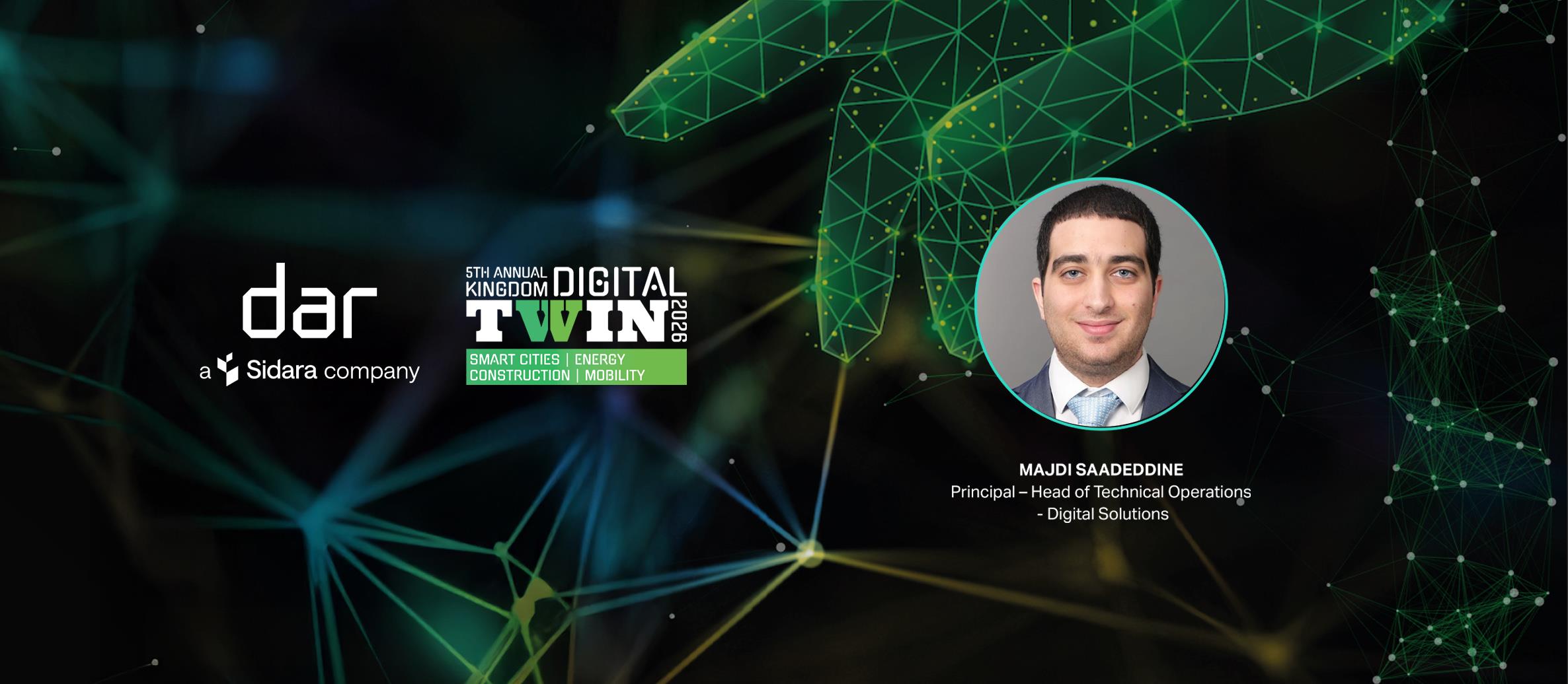 Dar joins expert panel in Riyadh’s 5th Annual Kingdom Digital Twin 2026