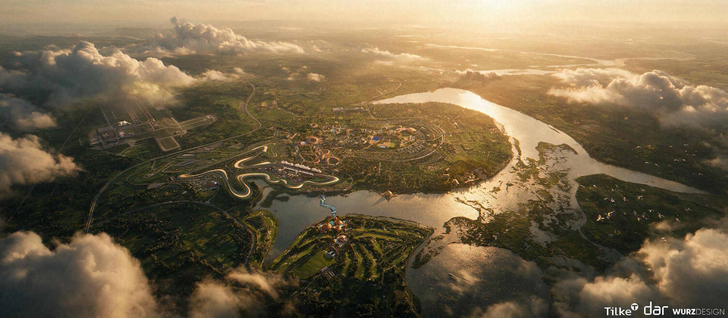 Dar, Tilke, and Wurz Design deliver designs for the RISE Motordrome, Rwanda's new home for Formula 1 in Africa