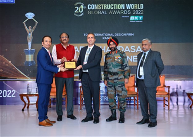 ENR and Construction World Honour Dar at the 8th Indian Construction Festival 