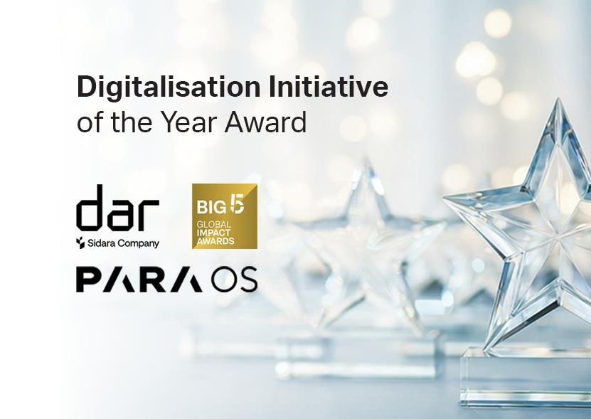 Dar’s PARA OS Wins Digitalisation Initiative of the Year at the Big 5 Global Impact Awards 2025